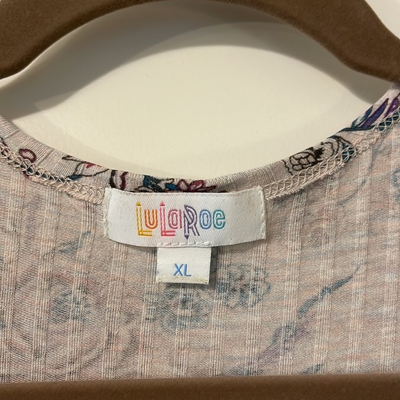 Lularoe Floral XL Sarah Duster Cardigan - Picture 7 of 10